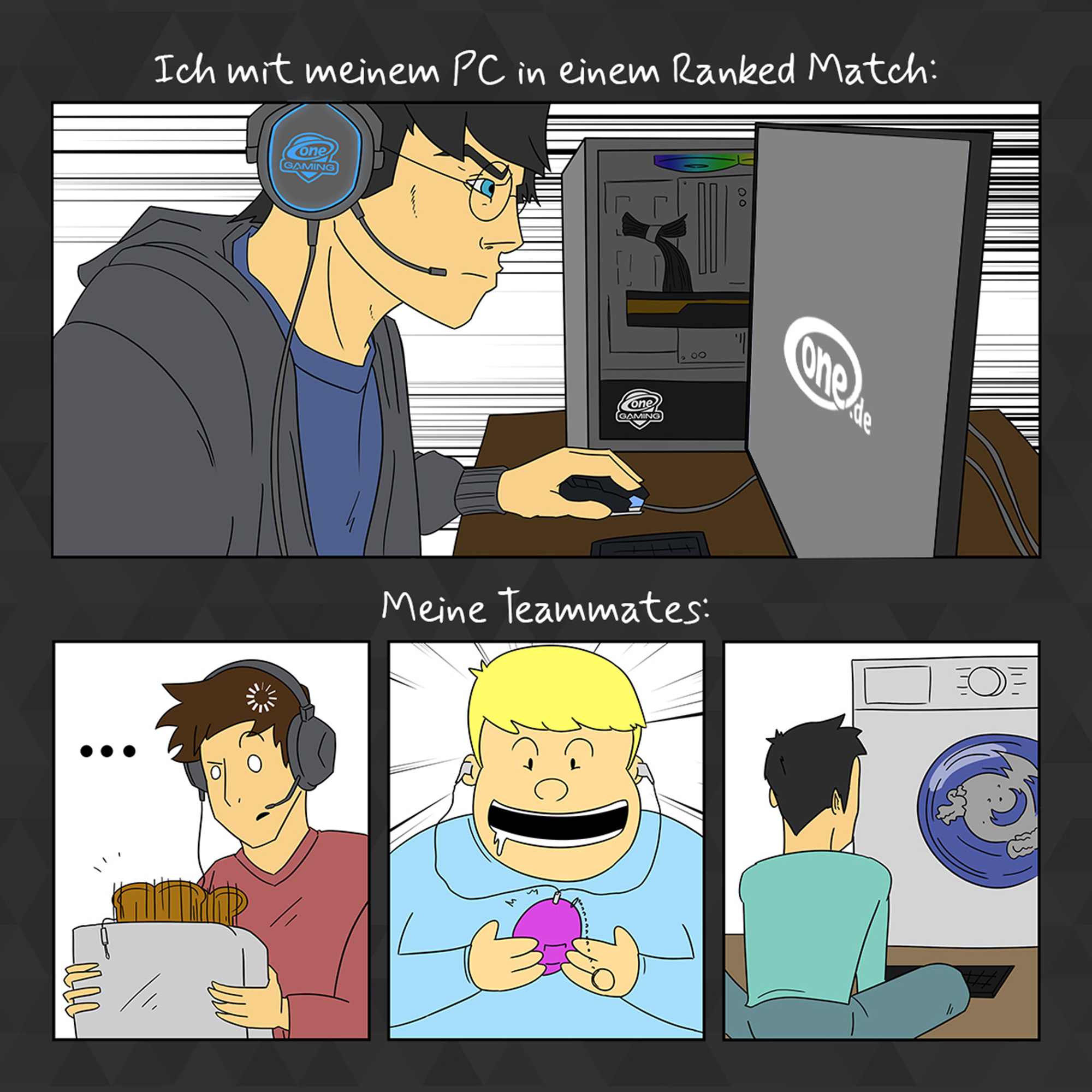 Social Media-Posting (Meme) für ONE.de