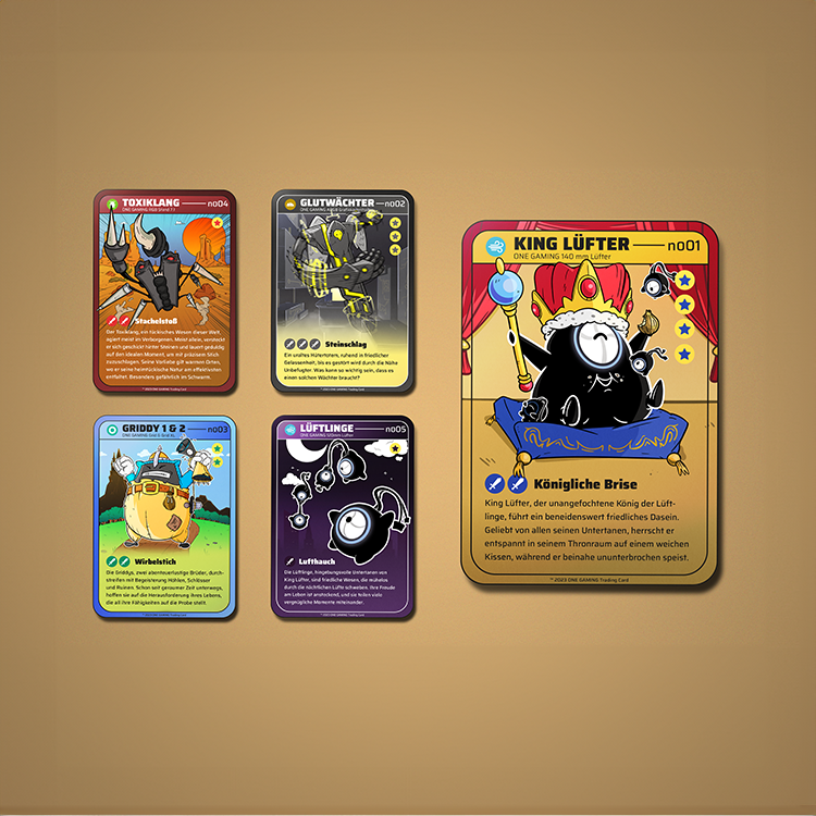 Trading Cards Gesamt für ONE.de